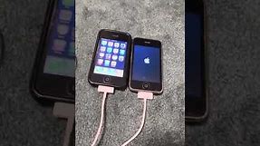 iPhone 3G iOS 2.0 vs iOS 4.2.1 boot test!