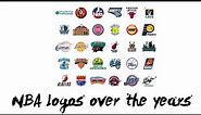🏀 NBA logos over the years 🏀