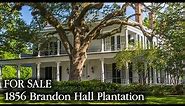 FOR SALE: 1856 Brandon Hall Plantation, Natchez, Mississippi