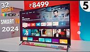 Top 5 Best Android Smart TV Under 10000 in 2024 | Best 32 Inch Smart TV Under 10000 in India 2024