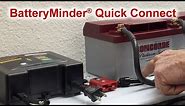 BatteryMinder Aircraft Quick Connect Concorde Battery Demo