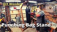 6 Homemade Punching Bag Stand DIY Plans