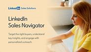 Sales Tool for Prospecting & Insights | LinkedIn Sales Navigator