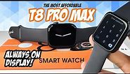T8 Pro Max Smartwatch | T8 Pro Max Complete Review & Unboxing | T8 Pro Max Smartwatch Review