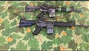 VIETNAM CAR-15 - reproduction XM177E2 details and support gear