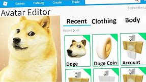 MAKING DOGE a ROBLOX ACOCUNT