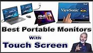 Portable Monitor with Screen Touch for Laptop
