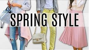 Classic Spring Colors "THAT WILL NEVER GO OUT OF STYLE" | How to Style Pastels
