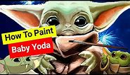How To Paint Baby Yoda Step By Step