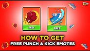 How To Get FREE PUNCH & KICK EMOTE In Stumble Guys | Free Punch & Kick In Stumble Guys |#stumbleguys