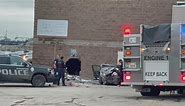 Car crashed into Wonder Bread factory in Davenport