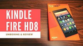 Kindle Fire HD 8 (Red Color, 8th generation - 2018 Release) - Unboxing, Review, and Setup
