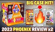 *THIS BOX WAS INSANE (HUGE CASE-HIT)! 😱🔥* 2023 Panini Phoenix Football FOTL Hobby Box Review x2