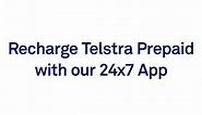 Recharge your Telstra Prepaid Service