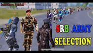 SRB Army Selection Part-1 Subscribers Special