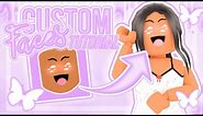 💗HOW TO MAKE CUSTOM FACE DECAL + How to UPLOAD + how to Get The CODE | GFX |Roblox| faeriiaddi 🍓