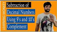 Subtraction of Decimal Numbers using 9's and 10's Complement || Lesson 3 || Digital Logic ||