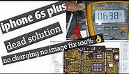 iPhone 6s plus dead solution charging no image fix 100% solution