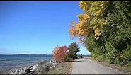 See as fall colors pop on Mackinac Island