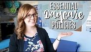 Essential Daycare Policies | DAYCARE DAY