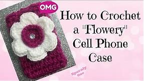 How to Crochet a Cell Phone Case 🌸