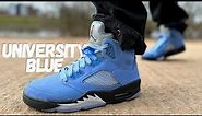 Thankfully They Added This! Jordan 5 UNC Review & On Foot