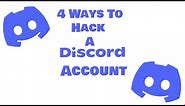 4 Ways to hack a Discord Account