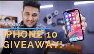 iPhone 10 Unboxing + Giveaway - Surprise