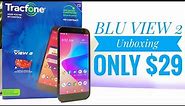 BLU VIEW 2 Unboxing and Hands-on Tracfone