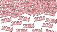 KatchOn, 2024 Confetti Rose Gold - 1.8 Ounce, Pack of 500 | New Years Table Confetti, Rose Gold New Years Eve Party Supplies 2024 | New Year Eve Confetti for Happy New Year Decorations 2024 Rose Gold