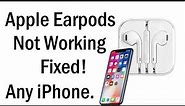 Apple Lightning Earpods Not Working problem Fixed: Left or Right Earpiece No Sound or Slow - 2021