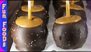 How to Make Chocolate Covered Caramel Apples