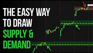 The Easy Way to Draw Supply & Demand Zones