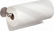 iDesign Orbinni Wall Mounted Steel Paper Towel Holder, Satin