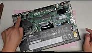 Lenovo ThinkPad T490 Disassembly RAM SSD Hard Drive Upgrade Repair Not Turning On/Charging No Power