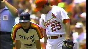 Astros @ Cardinals 7/17/93 (Tewksbury Pitches, Zeile Homers, Cards move within 3.5 of First)
