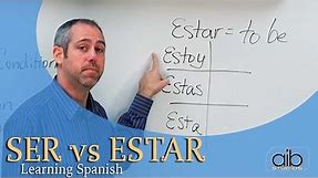 When to Use Ser or Estar | Spanish For Beginners (Ep.2.5)