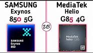 Samsung Exynos 850 vs MediaTek Helio G85 – what's better?