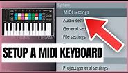 How to Setup a MIDI Keyboard In FL Studio - 40 Second Tutorial