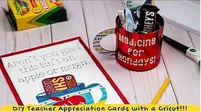 Teacher Appreciation Gifts: DIY Gift Card Holder
