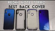 Best Back Cover For Redmi Note 7 Pro | Transparent & Glass Case