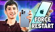 iPhone 13 Pro: How To Force Restart / Reset