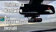 V81: Uniden R3 Hardwire and BlendMount Install DIY: the best radar detector - no need for R7