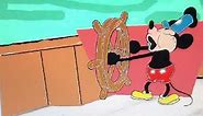 Steamboat willie in color CLIP