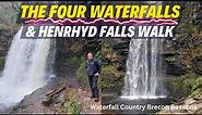 The Four Waterfalls Walk - Henrhyd Falls - Brecon Beacons - Wales