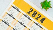 2024 calendar will be a perfect match to 1996 calendar