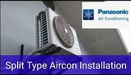 Split Type Aircon Installation - PANASONIC R32 INVERTER 2021