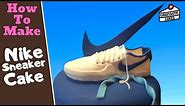 Nike Sneaker Cake Tutorial - How to Make a Sport Shoe Cake Topper -Tennis Shoe