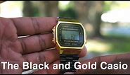Gold and Black Casio Watch A168wegb-1B || UNBOXING & REVIEW