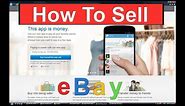 How To Sell On eBay Guide eBay Auction Step By Step Instructions